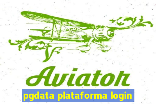 pgdata plataforma login